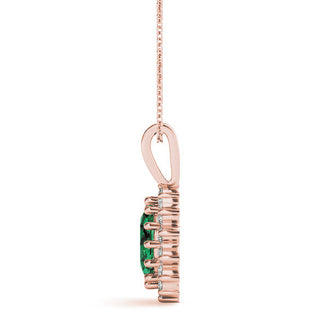 Ladies Halo Pendant 30144