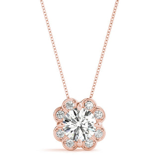 Ladies Halo Pendant 32205