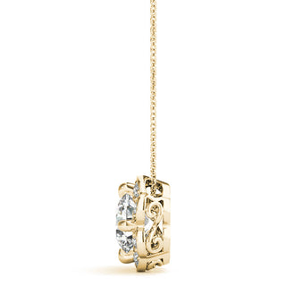 Ladies Halo Pendant 32205