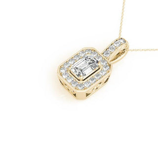 Ladies Halo Pendant 32338