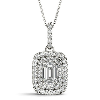 Ladies Halo Pendant 32477