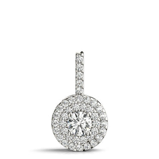 Ladies Halo Pendant 32486