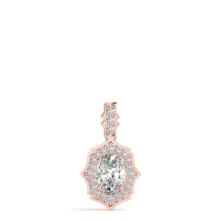 Ladies Halo Pendant 32491