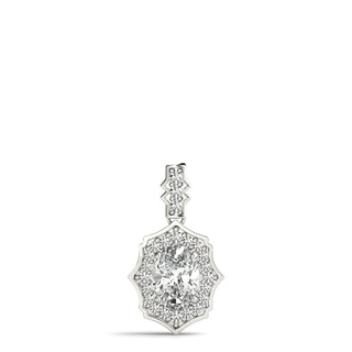 Ladies Halo Pendant 32491