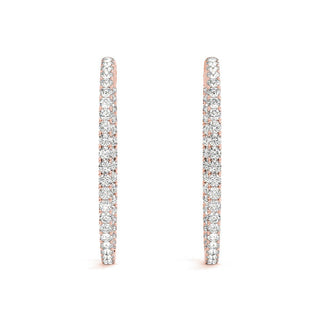 Ladies Hoop Earring 41005