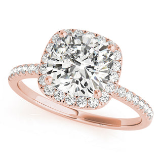 Ladies Halo Engagement Ring 50906