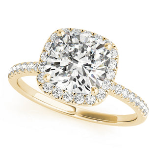 Ladies Halo Engagement Ring 50906