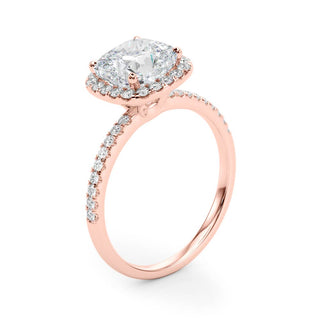 Ladies Halo Engagement Ring 50906