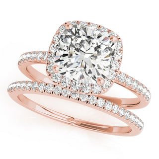 Ladies Halo Engagement Ring 50906