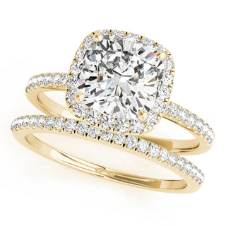 Ladies Halo Engagement Ring 50906