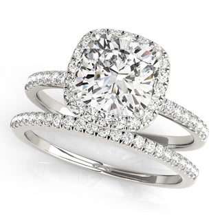 Ladies Halo Engagement Ring 50906