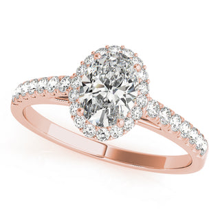 Ladies Halo Engagement Ring 50917