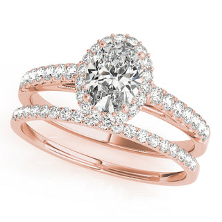 Ladies Halo Engagement Ring 50917