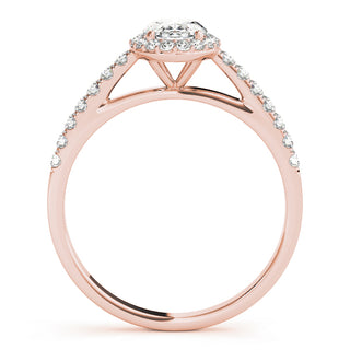 Ladies Halo Engagement Ring 50917