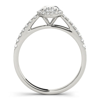 Ladies Halo Engagement Ring 50917