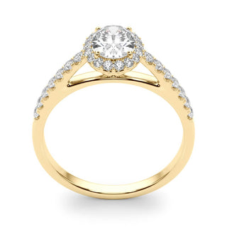 Ladies Halo Engagement Ring 50917