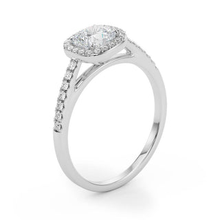 Ladies Halo Engagement Ring 50919