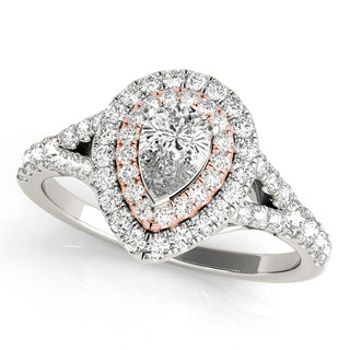 Ladies Halo Engagement Ring 50950