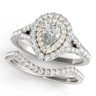 Ladies Halo Engagement Ring 50950