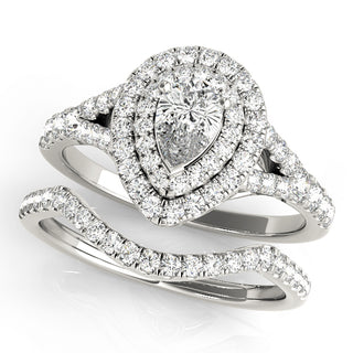 Ladies Halo Engagement Ring 50950