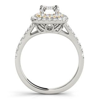 Ladies Halo Engagement Ring 50951