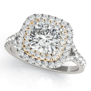 Ladies Halo Engagement Ring 50952