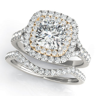 Ladies Halo Engagement Ring 50952