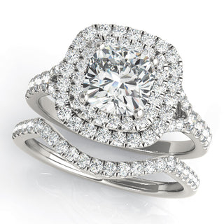 Ladies Halo Engagement Ring 50952