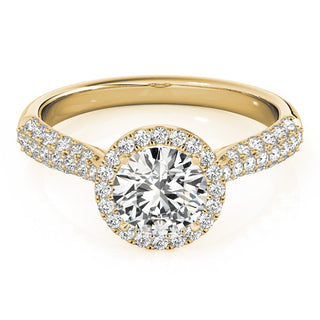 Ladies Halo Engagement Ring 51008