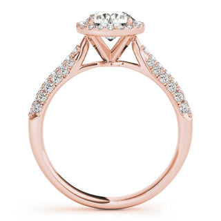 Ladies Halo Engagement Ring 51008