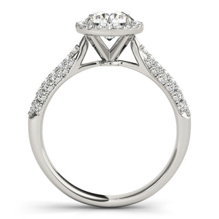 Ladies Halo Engagement Ring 51008