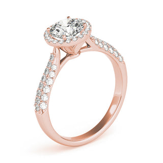 Ladies Halo Engagement Ring 51008