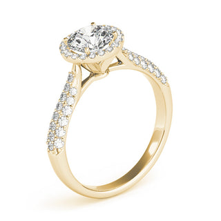 Ladies Halo Engagement Ring 51008