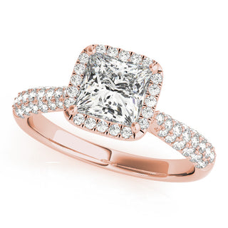 Ladies Halo Engagement Ring 51010