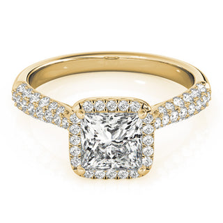 Ladies Halo Engagement Ring 51010