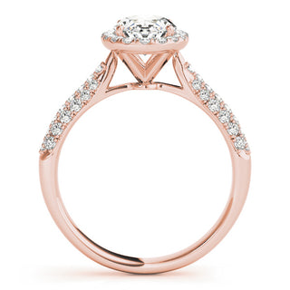 Ladies Halo Engagement Ring 51011