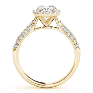 Ladies Halo Engagement Ring 51011