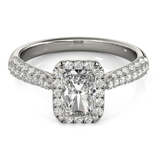 Ladies Halo Engagement Ring 51012