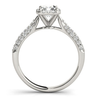 Ladies Halo Engagement Ring 51012