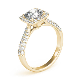 Ladies Halo Engagement Ring 51013