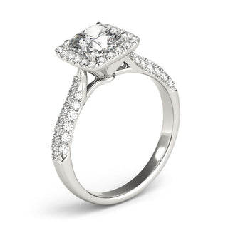 Ladies Halo Engagement Ring 51013