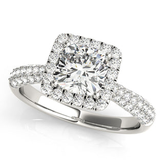 Ladies Halo Engagement Ring 51013