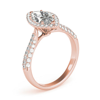 Ladies Halo Engagement Ring 51015