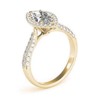 Ladies Halo Engagement Ring 51015