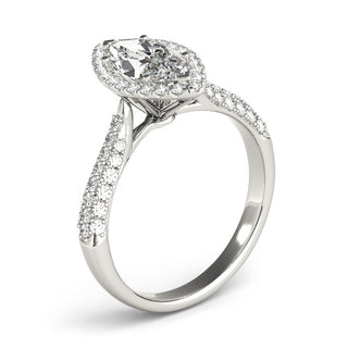 Ladies Halo Engagement Ring 51015