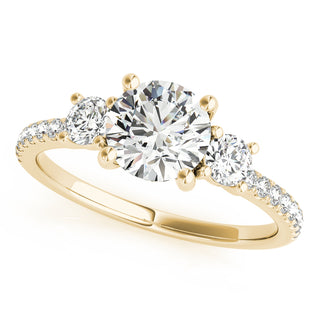 Ladies Three-Stone Engagement Ring 51134