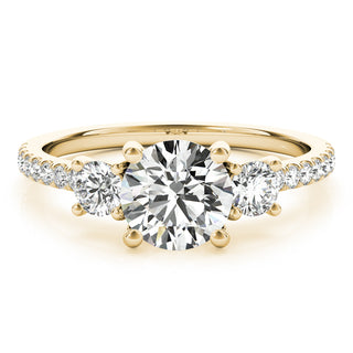 Ladies Three-Stone Engagement Ring 51134