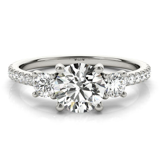 Ladies Three-Stone Engagement Ring 51134