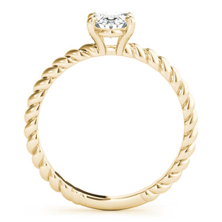 Ladies Solitaire Oval Engagement Ring 51146