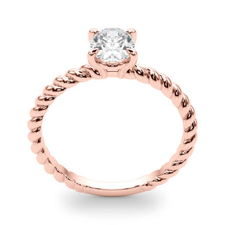 Ladies Solitaire Oval Engagement Ring 51146